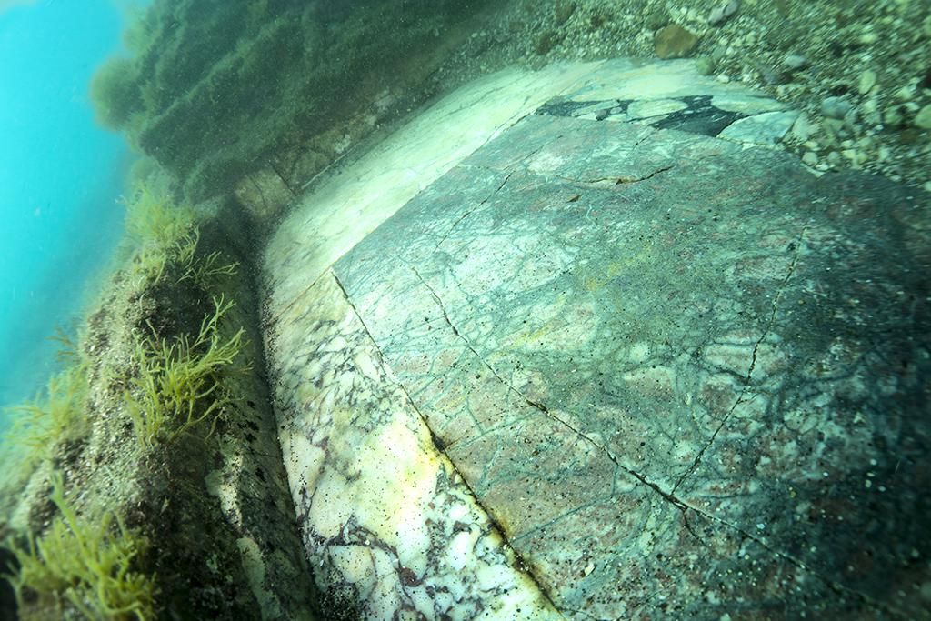 Pavimentazione al Ninfeo