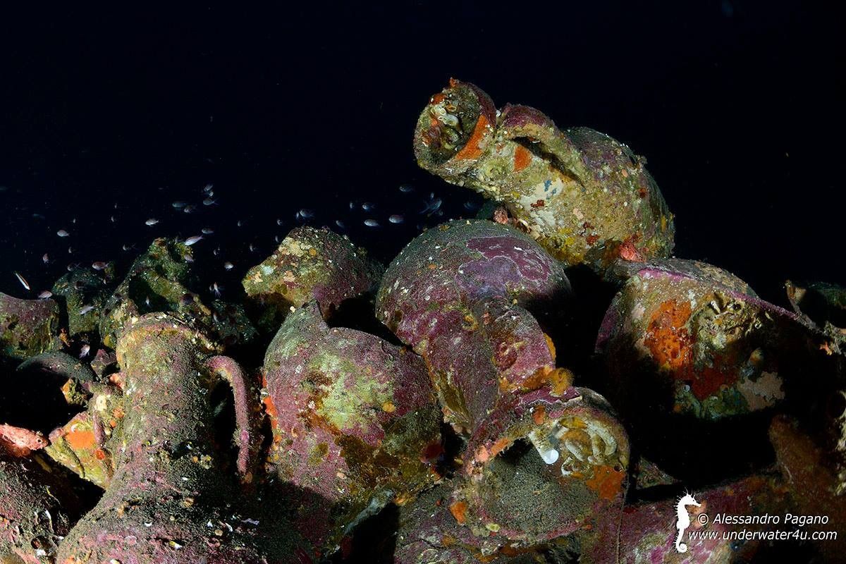 Il relitto di Capomulini