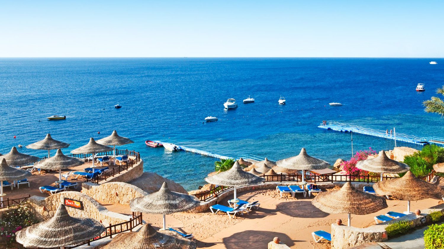 Hilton sharm el sheik spiaggia sharks bay