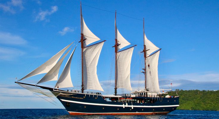 Dewi Nusantara -liveaboard di lusso in Indonesia