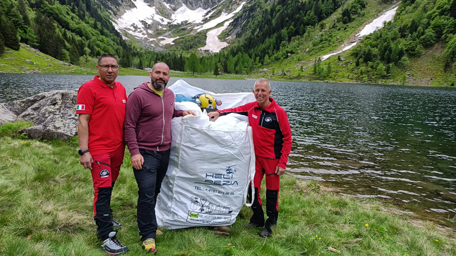 sub lago ripopolazione pesci