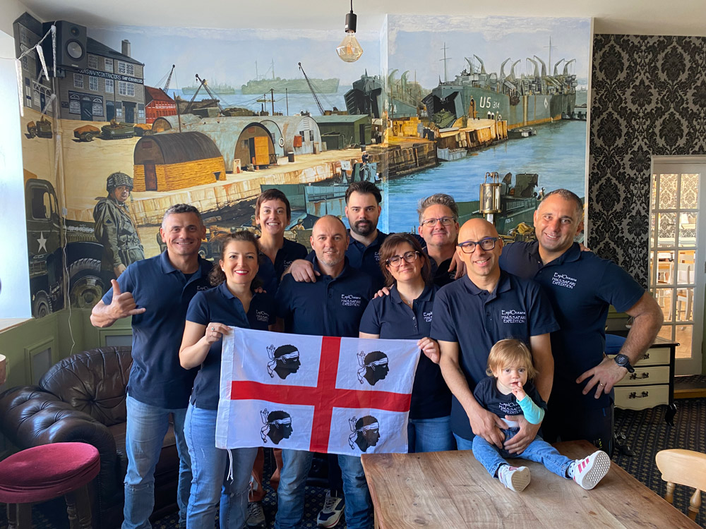 subacquei relitto safari hms