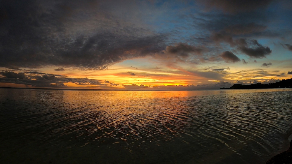 panorama bora bora mare