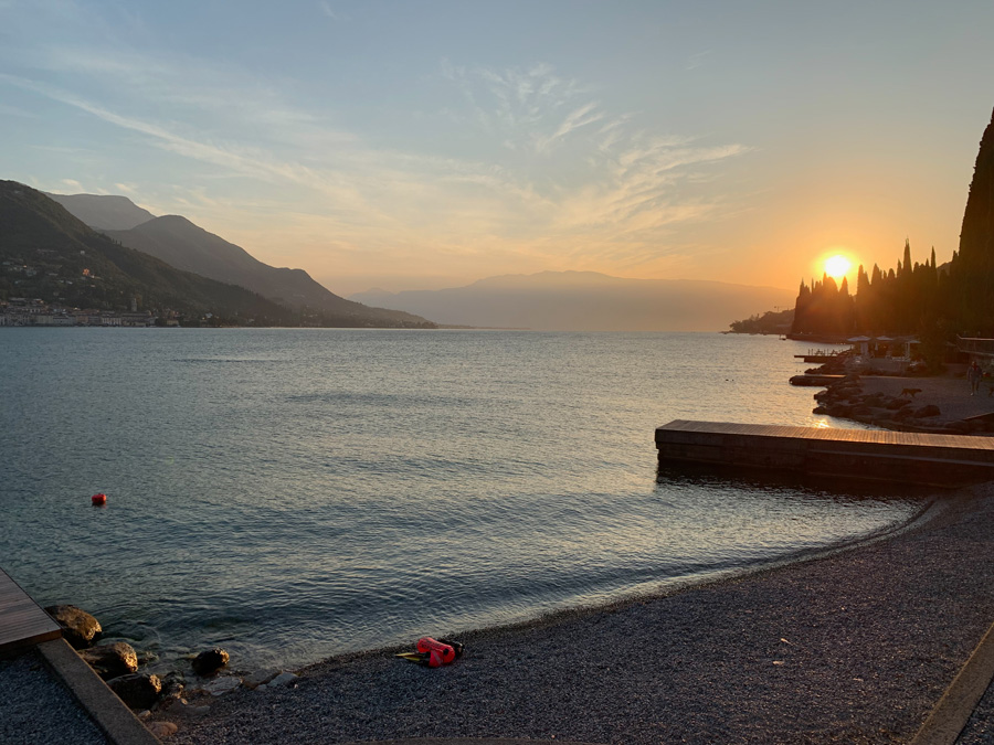 punto immersione salo garda lido delle tavine
