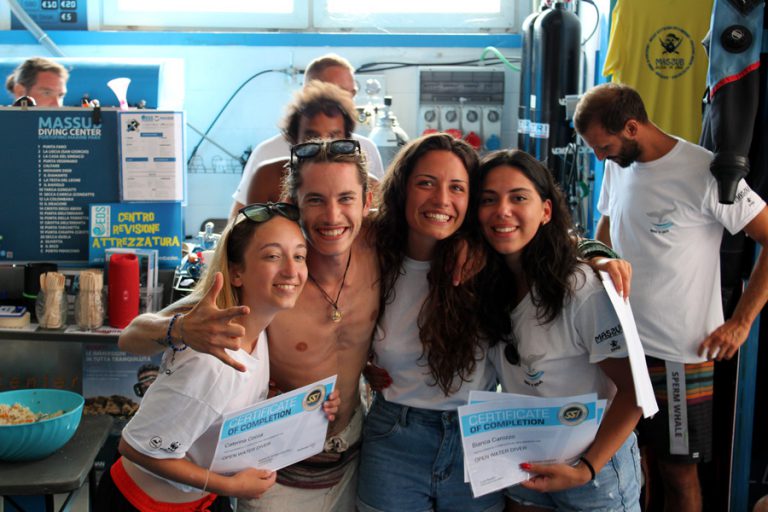 scuba diving camp massub lavagna wwf sub ragazzi certificazione subacquea