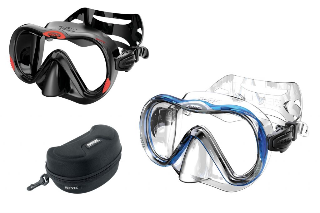 seac boss maschera snorkeling lent unica